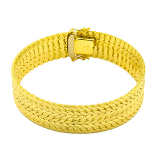 Armband aus 585 Gelbgold, nachhaltiger second hand Schmuck perfekt aufgearbeitet