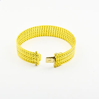 Armband aus 585 Gelbgold, nachhaltiger second hand Schmuck perfekt aufgearbeitet