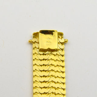 Armband aus 585 Gelbgold, nachhaltiger second hand Schmuck perfekt aufgearbeitet