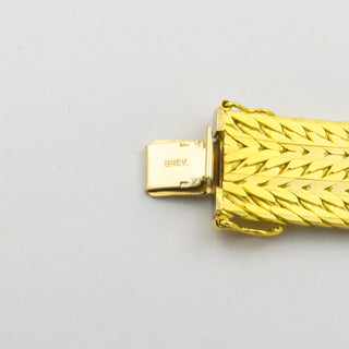 Armband aus 585 Gelbgold, nachhaltiger second hand Schmuck perfekt aufgearbeitet