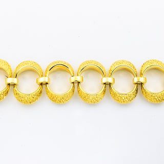 Armband aus 585 Gelbgold, nachhaltiger second hand Schmuck perfekt aufgearbeitet