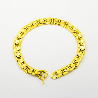 Armband aus 585 Gelbgold, nachhaltiger second hand Schmuck perfekt aufgearbeitet