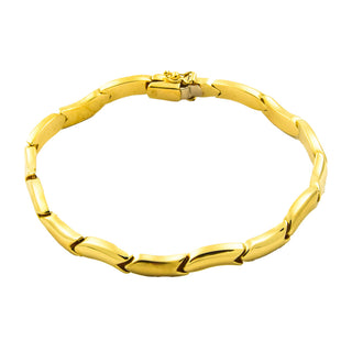 Armband aus 585 Gelbgold, nachhaltiger second hand Schmuck perfekt aufgearbeitet