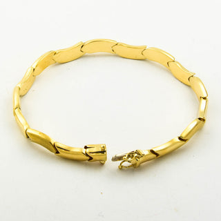 Armband aus 585 Gelbgold, nachhaltiger second hand Schmuck perfekt aufgearbeitet