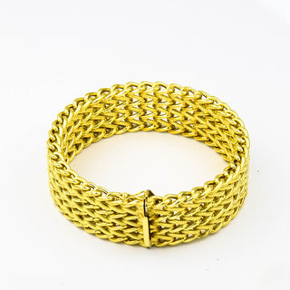 Armband aus 585 Gelbgold, nachhaltiger second hand Schmuck perfekt aufgearbeitet