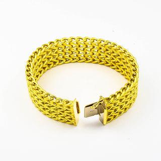 Armband aus 585 Gelbgold, nachhaltiger second hand Schmuck perfekt aufgearbeitet