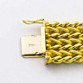 Armband aus 585 Gelbgold, nachhaltiger second hand Schmuck perfekt aufgearbeitet