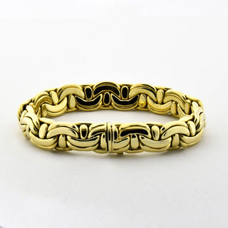 Armband aus 585 Gelbgold, nachhaltiger second hand Schmuck perfekt aufgearbeitet