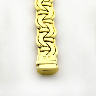 Armband aus 585 Gelbgold, nachhaltiger second hand Schmuck perfekt aufgearbeitet