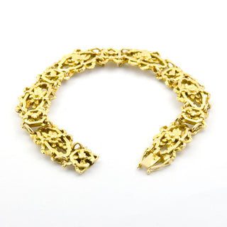 Armband aus 585 Gelbgold, nachhaltiger second hand Schmuck perfekt aufgearbeitet