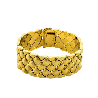 Armband aus 585 Gelbgold, nachhaltiger second hand Schmuck perfekt aufgearbeitet