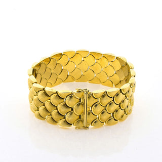 Armband aus 585 Gelbgold, nachhaltiger second hand Schmuck perfekt aufgearbeitet