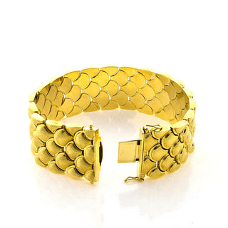 Armband aus 585 Gelbgold, nachhaltiger second hand Schmuck perfekt aufgearbeitet