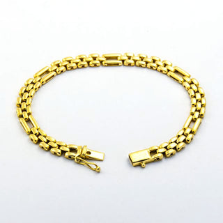 Armband aus 585 Gelbgold, nachhaltiger second hand Schmuck perfekt aufgearbeitet