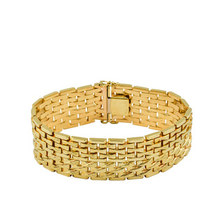 Armband aus 585 Gelbgold, nachhaltiger second hand Schmuck perfekt aufgearbeitet