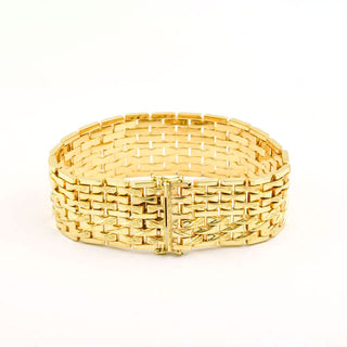 Armband aus 585 Gelbgold, nachhaltiger second hand Schmuck perfekt aufgearbeitet