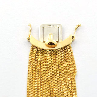 Armband aus 750 Gelbgold, nachhaltiger second hand Schmuck perfekt aufgearbeitet