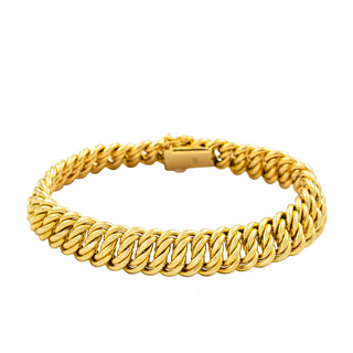 Armband aus 585 Gelbgold, nachhaltiger second hand Schmuck perfekt aufgearbeitet