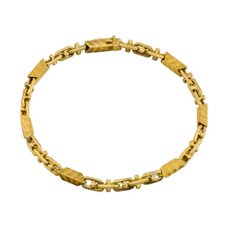 Armband aus 750 Gelbgold, nachhaltiger second hand Schmuck perfekt aufgearbeitet