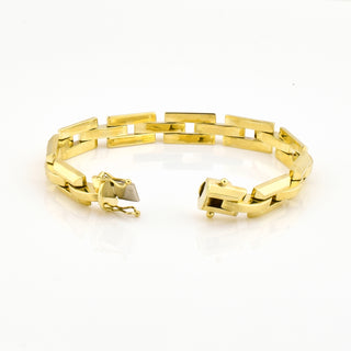 Armband aus 585 Gelbgold, nachhaltiger second hand Schmuck perfekt aufgearbeitet