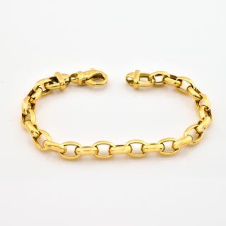 Armband aus 750 Gelbgold, nachhaltiger second hand Schmuck perfekt aufgearbeitet