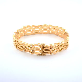 Armband aus 750 Gelbgold, nachhaltiger second hand Schmuck perfekt aufgearbeitet