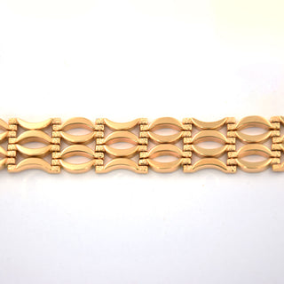 Armband aus 750 Gelbgold, nachhaltiger second hand Schmuck perfekt aufgearbeitet