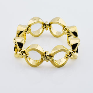 Armband aus 585 Gelbgold, nachhaltiger second hand Schmuck perfekt aufgearbeitet