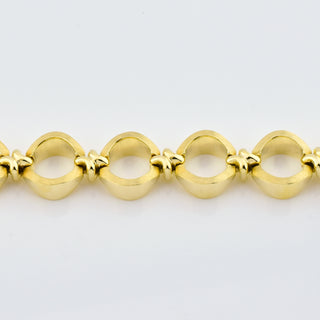 Armband aus 585 Gelbgold, nachhaltiger second hand Schmuck perfekt aufgearbeitet