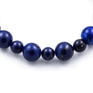 Armband mit Lapislazuli, nachhaltiger second hand Schmuck perfekt aufgearbeitet