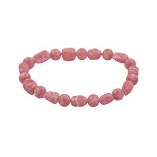 Armband mit Rhodochrosit, nachhaltiger second hand Schmuck perfekt aufgearbeitet