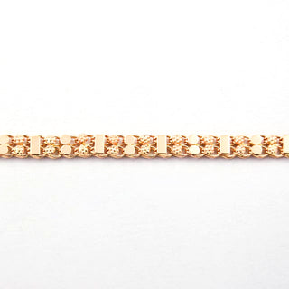 Granatarmband aus 585 Roségold, nachhaltiger second hand Schmuck perfekt aufgearbeitet