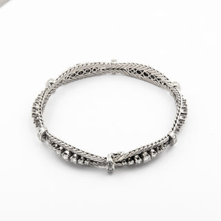 Brillantarmband aus 750 Weißgold, nachhaltiger second hand Schmuck perfekt aufgearbeitet