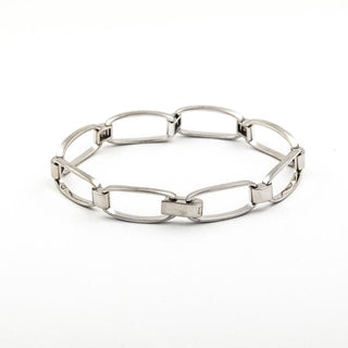 Brillantarmband aus 585 Weißgold, nachhaltiger second hand Schmuck perfekt aufgearbeitet