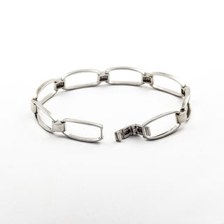 Brillantarmband aus 585 Weißgold, nachhaltiger second hand Schmuck perfekt aufgearbeitet