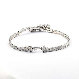 Brillantarmband aus 585 Weißgold, nachhaltiger second hand Schmuck perfekt aufgearbeitet