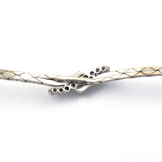 Brillantarmband aus 585 Weißgold, nachhaltiger second hand Schmuck perfekt aufgearbeitet