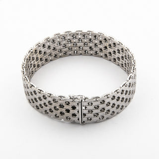 Armband aus 585 Weißgold, nachhaltiger second hand Schmuck perfekt aufgearbeitet