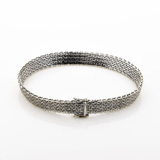 Armband aus 585 Weißgold, nachhaltiger second hand Schmuck perfekt aufgearbeitet