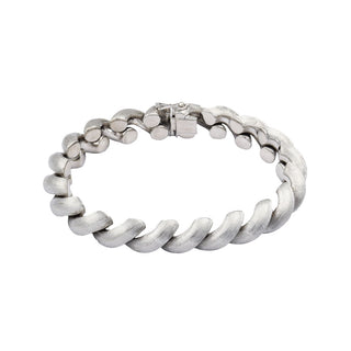 Armband aus 585 Weißgold, nachhaltiger second hand Schmuck perfekt aufgearbeitet