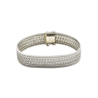 Armband aus 585 Weißgold, nachhaltiger second hand Schmuck perfekt aufgearbeitet