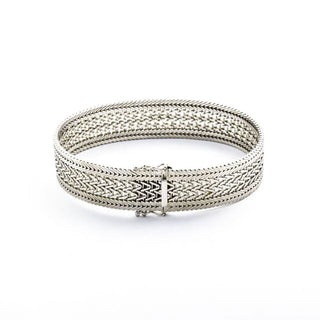 Armband aus 585 Weißgold, nachhaltiger second hand Schmuck perfekt aufgearbeitet