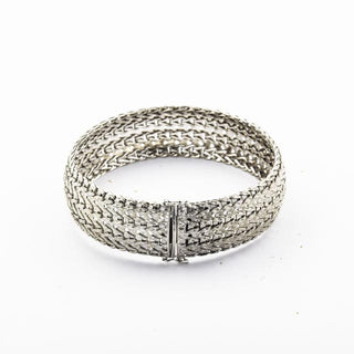 Armband aus 585 Weißgold, nachhaltiger second hand Schmuck perfekt aufgearbeitet