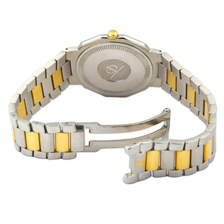 Baume & Mercier Riviera Quarzwerk mit Datumsanzeige und verschraubte Drücker und Schnellschaltung, gebrauchte Luxusuhr im Top-Zustand