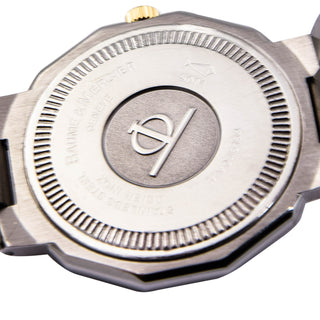 Baume & Mercier Riviera Quarzwerk mit Datumsanzeige und verschraubte Drücker und Schnellschaltung, gebrauchte Luxusuhr im Top-Zustand