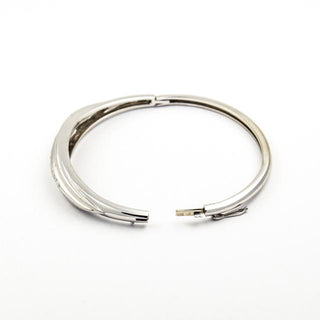 Brillantarmreif aus 585 Weißgold, nachhaltiger second hand Schmuck perfekt aufgearbeitet