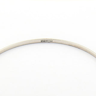 Armreif aus 750 Weißgold, nachhaltiger second hand Schmuck perfekt aufgearbeitet