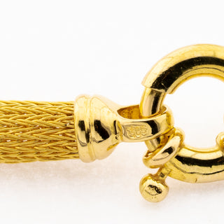 Brillantcollier aus 585 Gelb- und Weißgold, nachhaltiger second hand Schmuck perfekt aufgearbeitet