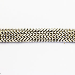 Collier aus 585 Gelb- und Weißgold, 45 cm,  nachhaltiger second hand Schmuck perfekt aufgearbeitet