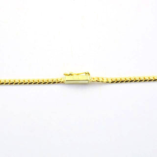 Collier aus 585 Gelbgold mit Aquamarin und Brillant, nachhaltiger second hand Schmuck perfekt aufgearbeitet